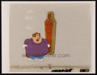 1a433 NEW ADVENTURES OF MIGHTY MOUSE & HECKLE & JECKLE set of 2 animation cels '80s sarcophagus!