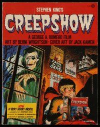 1a393 CREEPSHOW 4th printing softcover graphic novel '82 Jack Kamen, E.C. Comics adapted in movie!