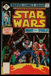 1a391 STAR WARS COMIC BOOK #8 comic book '77 Marvel Comics, Eight Against a World!