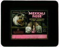 1a075 MEXICALI ROSE glass slide '29 sleazy Barbara Stanwyck is involved with a man & his brother!