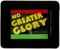 1a085 NO GREATER GLORY glass slide '34 Borzage tale of rival teen gangs fighting for a schoolyard!