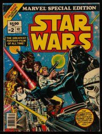 1a399 STAR WARS COMIC BOOK #2 special edition magazine '77 the official Marvel Comics adaptation!