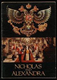 1a305 NICHOLAS & ALEXANDRA English souvenir program book '71 Czars & the end of Russian aristocracy