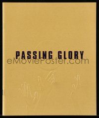 1a366 PASSING GLORY TV promo brochure '99 basketball movie starring Andre Baugher & Rip Torn