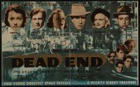 1a163 DEAD END Australian trade ad '38 Humphrey Bogart, Sylvia Sidney, Joel McCrea, Dead End Kids