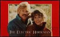 1a353 ELECTRIC HORSEMAN promo brochure '79 Sydney Pollack, Robert Redford & Jane Fonda!