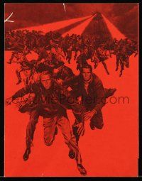 1a169 GREAT ESCAPE trade ad '63 Steve McQueen, John Sturges classic prison break, McCarthy art!