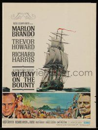 1a184 MUTINY ON THE BOUNTY trade ad '62 Marlon Brando, cool different images!