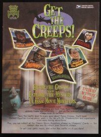 1a449 CLASSIC MOVIE MONSTERS stamp collection portfolio '97 great images of the best creeps!