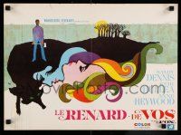 1b067 FOX Belgian '68 Sandy Dennis, Kier Dullea, Anne Heywood, art by Raymond 'Ray' Elseviers!