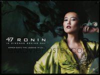 1b095 47 RONIN DS teaser British quad '13 different image of gorgeous witch Rinko Kikuchi!