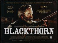 1b099 BLACKTHORN DS British quad '12 cool image of Sam Shepard as Butch Cassidy!