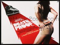 1b106 DEATH PROOF DS British quad '07 Quentin Tarantino's Grindhouse, different sexy image!