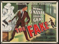 1b108 FAKE British quad '53 Dennis O'Keefe, Coleen Gray, million pound forgery!