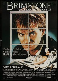 1b159 BRIMSTONE & TREACLE Finnish '83 Richard Loncraine directed thriller, image of Sting!