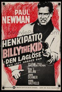 1b190 LEFT HANDED GUN Finnish R70s different image of Paul Newman as Billy the Kid!