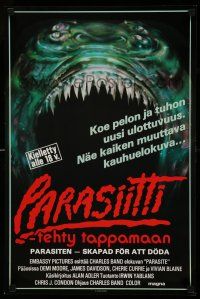 1b203 PARASITE Finnish '82 directed by Charles Band, the first futuristic monster movie in 3-D!