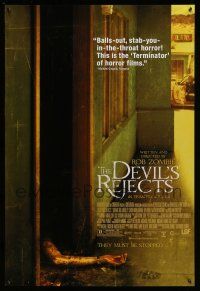 1c197 DEVIL'S REJECTS advance 1sh '05 gruesome horror directed by Rob Zombie, wild image!