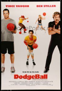 1c201 DODGEBALL style C int'l DS 1sh '04 Vince Vaughn, Ben Stiller, Rip Torn, a true underdog story