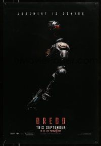 1c206 DREDD teaser DS 1sh '12 Karl Urban, Olivia Thirlby, judgment is coming!