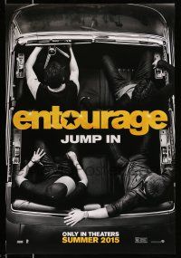 1c226 ENTOURAGE teaser DS 1sh '15 Jeremy Piven, Kevin Connelly, Liam Neeson, jump in!