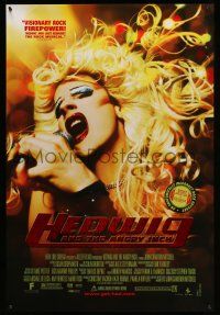 1c329 HEDWIG & THE ANGRY INCH foil DS 1sh '01 transsexual punk rocker James Cameron Mitchell