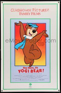 1c340 HEY THERE IT'S YOGI BEAR 1sh R86 Hanna-Barbera, Yogi's first full-length feature!