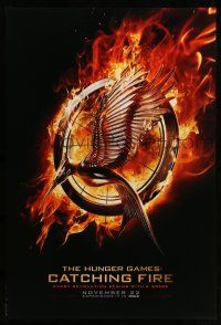 1c360 HUNGER GAMES: CATCHING FIRE teaser DS 1sh '13 every revolution begins with a spark!