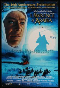 1c464 LAWRENCE OF ARABIA DS 1sh R02 David Lean classic, Peter O'Toole, cool!