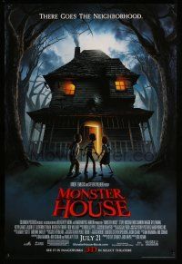 1c548 MONSTER HOUSE advance DS 1sh '06 there goes the neighborhood, see it in 3-D!