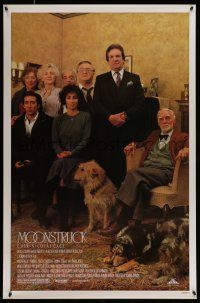 1c549 MOONSTRUCK style B 1sh '87 Nicholas Cage, Danny Aiello, Cher, great cast portrait!