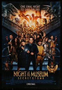 1c570 NIGHT AT THE MUSEUM: SECRET OF THE TOMB style B advance DS 1sh '14 Stiller, Robin Williams!