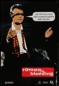 1c665 ROMEO IS BLEEDING teaser 1sh '94 cool stylized image of Gary Oldman!