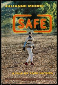 1c672 SAFE 1sh '95 Todd Haynes, Julianne Moore, strange image!
