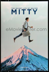 1c686 SECRET LIFE OF WALTER MITTY style B teaser DS 1sh '13 image of Ben Stiller over mountain!