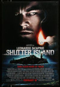 1c698 SHUTTER ISLAND advance DS 1sh '10 Scorsese, DiCaprio, someone is missing!