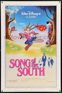 1c717 SONG OF THE SOUTH 1sh R86 Walt Disney, Uncle Remus, Br'er Rabbit & Br'er Bear!