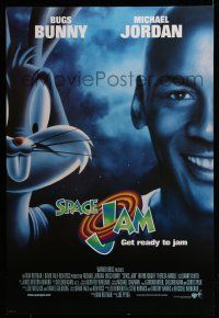 1c722 SPACE JAM int'l 1sh '96 Michael Jordan, cool artwork of Lola Bunny!