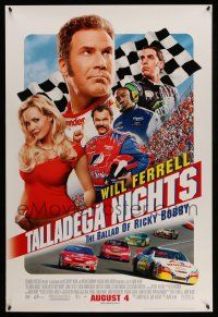 1c771 TALLADEGA NIGHTS THE BALLAD OF RICKY BOBBY rated advance DS 1sh '06 NASCAR driver Ferrell!