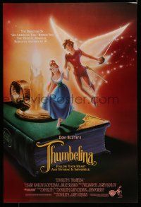 1c781 THUMBELINA int'l 1sh '94 Don Bluth animation, cool close up image!