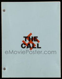 1d116 CALL stage play script November 30, 1982, written by Bill Hare, never produced!