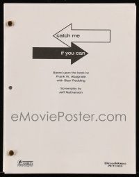 1d127 CATCH ME IF YOU CAN script '02 screenplay by Jeff Nathanson!