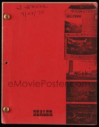 1d151 CISCO PIKE final draft script Sep 28, 1970, screenplay by Bill Norton, working title Dealer!