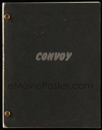 1d161 CONVOY revised first draft script May 27, 1976 screenplay by Bill L. Norton for Sam Peckinpah