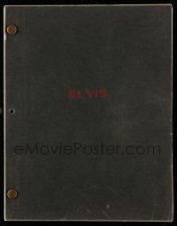 1d205 ELVIS revised final draft TV script September 6, 1978 screenplay by Anthony Lawrence!