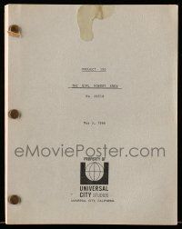 1d222 FAME IS THE NAME OF THE GAME TV script May 3, 1966 great made-for-TV movie!