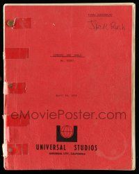 1d253 GABLE & LOMBARD final draft script April 30 1975, screenplay by Barry Sandler, working title!