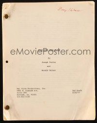 1d268 GOOD GUYS WEAR BLACK second draft script March 25, 1977, screenplay by Fraley & Gaiser!