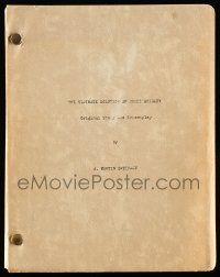 1d274 GRACE QUIGLEY script '80s screenplay by A. Martin Zweiback w/ 8 pages on casting by author!