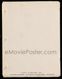 1d291 HANNAH revised script April 25, 1986 screenplay by George MacDonald Fraser!